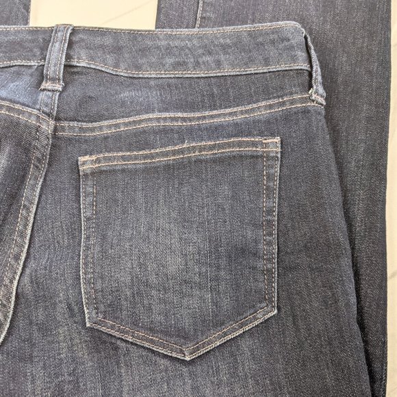 Banana Republic Dark Wash Slim Boot Cut Blue Jeans - Picture 9 of 9